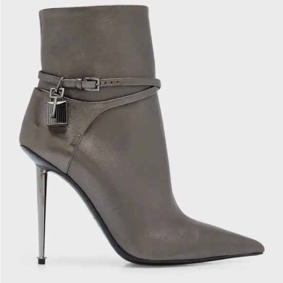 Tom Ford Gray Heeled Boots
